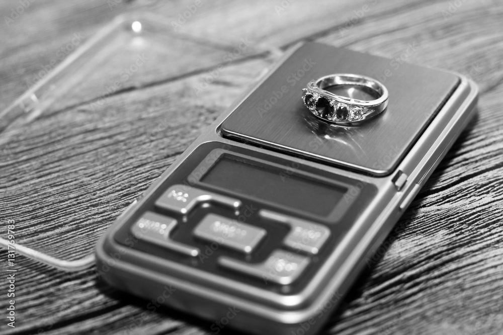 Tools of jewellery. Beautiful ring.
Tools of jewellery. Beautiful ring.