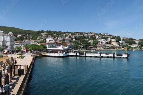 Fototapeta Naklejka Na Ścianę i Meble -  Beautfiful Prince Island Burgazada in the Marmara Sea, near Istanbul, Turkey
