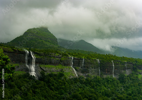 Obraz na plátně Waterfalls at Maharashtra - India