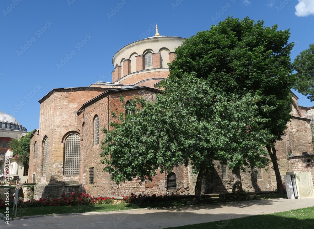 Hagia Irene - a former Eastern Orthodox Church in Topkapi Palace Complex, Istanbul, Turkey