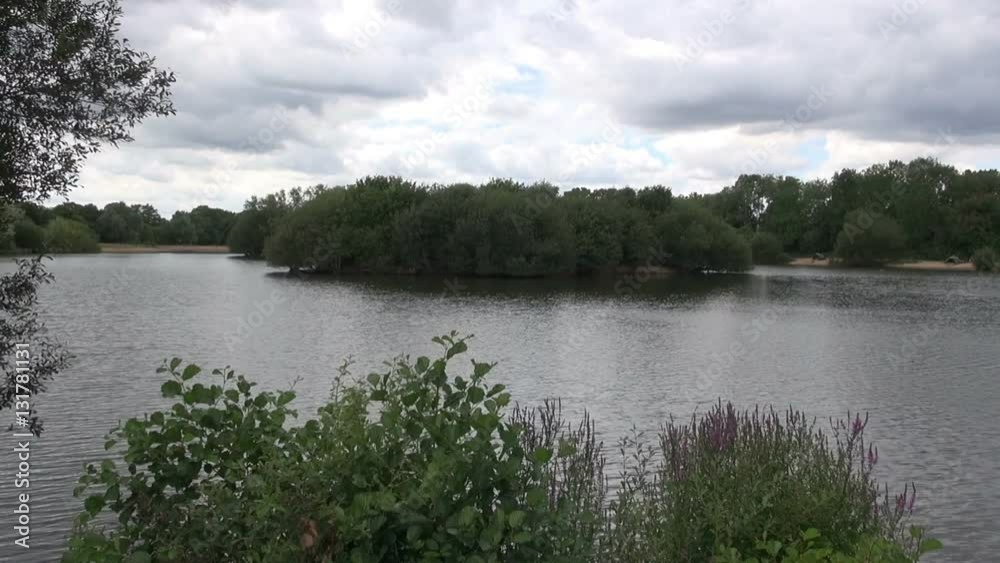 A very peaceful duck pond in Southern England. A very peaceful duck pond in Southern England.