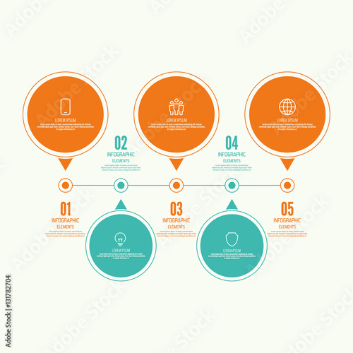 Comparative chart with banner