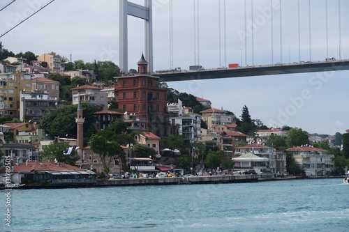 Fatih Sultan Mehmet Bridge - Second Bosphorusbridge in Istanbul, Turkey photo