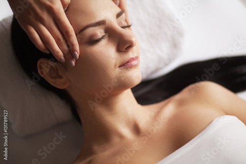 Spa Face Massage. Facial Treatment. Spa Salon. Therapy
