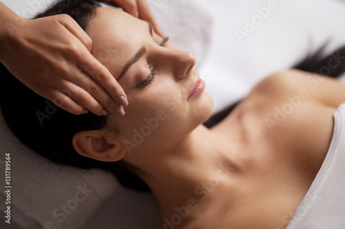 Spa Face Massage. Facial Treatment. Spa Salon. Therapy