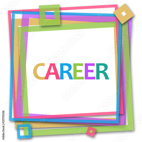 Career Colorful Frame 