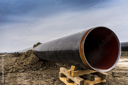 construction of gas pipeline Trans Adriatic Pipeline - TAP in no