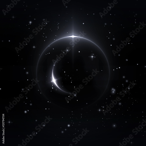Mystical forms, 3D Illustration