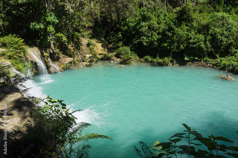 Cambugahay Falls, Siquijor island, Philippines Cambugahay Falls, Siquijor island, Philippines