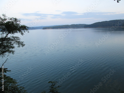 Lake Solina in summer