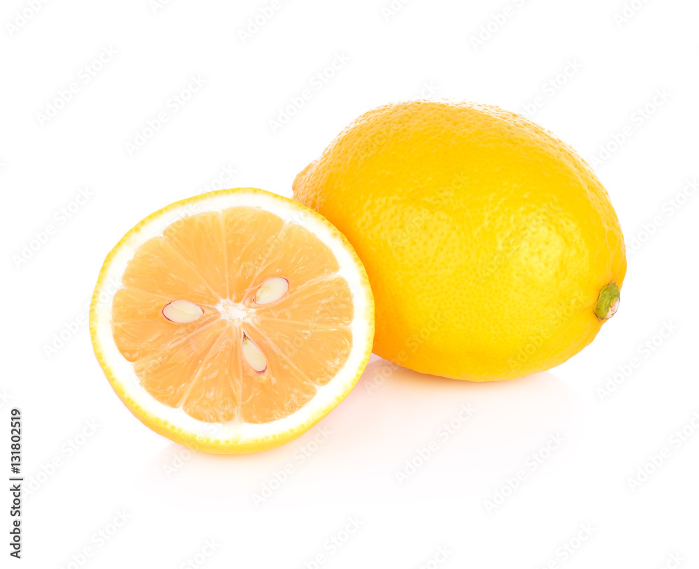 lemon isolated