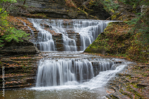 Fototapeta Naklejka Na Ścianę i Meble -  Buttermilk Falls in Upstate New York 