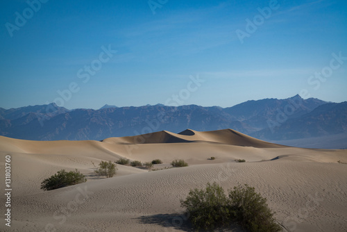 Mesquite Flat Sand Dunes in Death Valley 