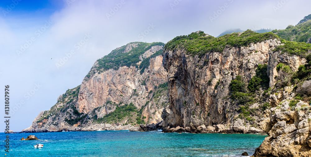 Korfu Küste