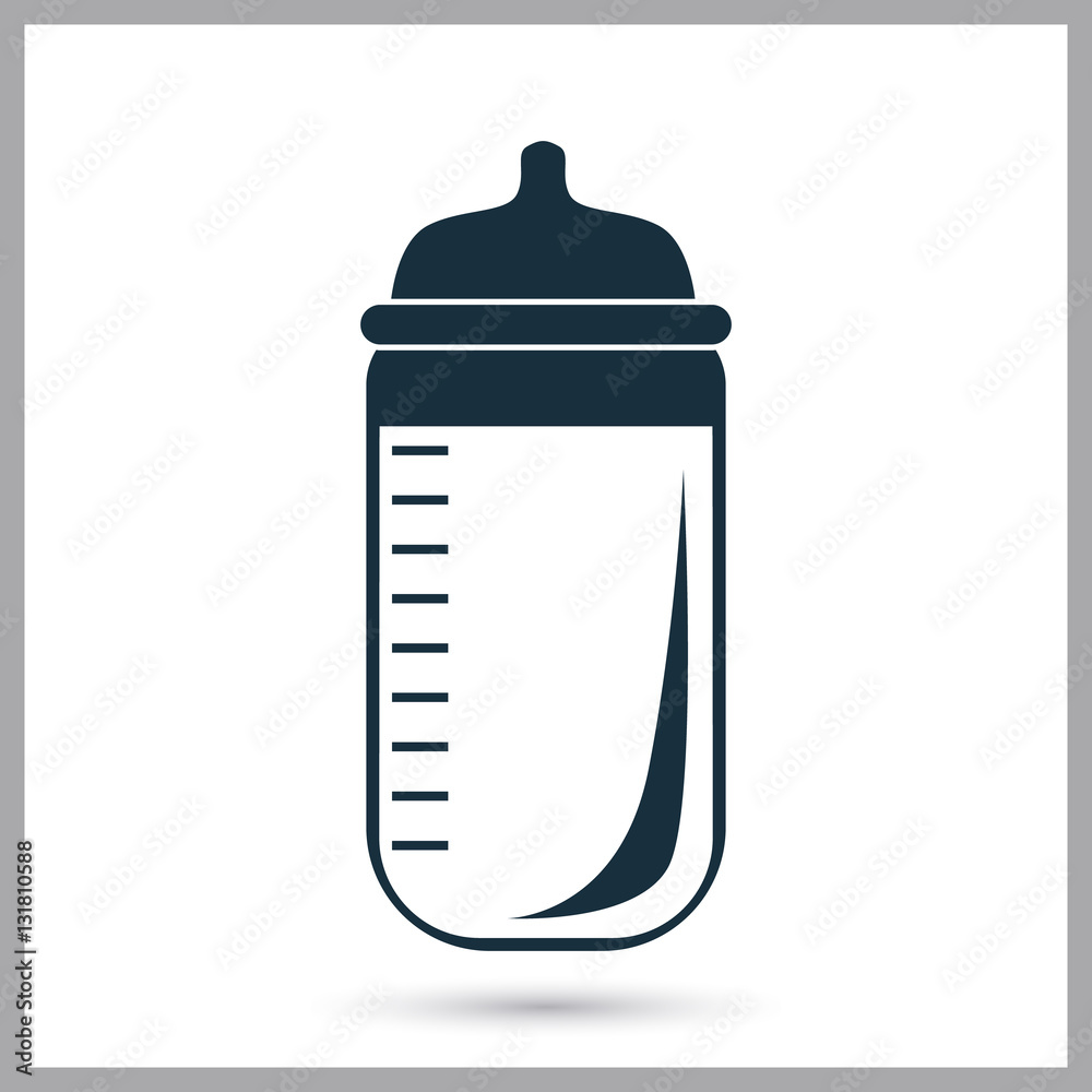 Baby nutrition icon. Simple design for web and mobile Baby nutrition icon. Simple design for web and mobile