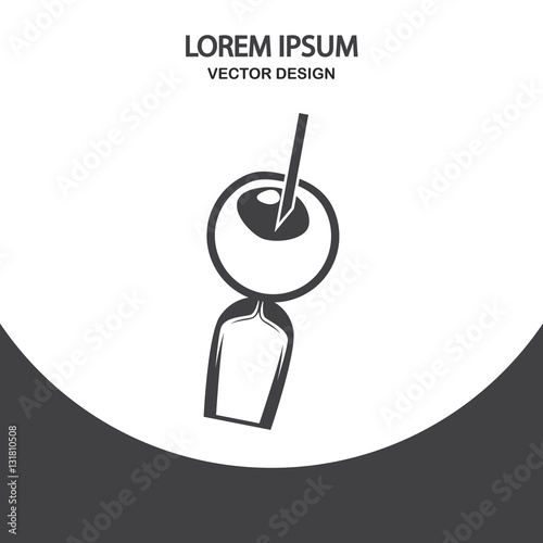 Artificial insemination icon. Simple design for web and mobile