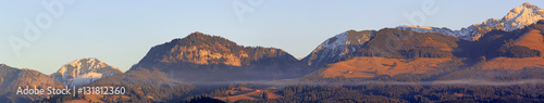 Allgäuer Berge - Abendsonne photo