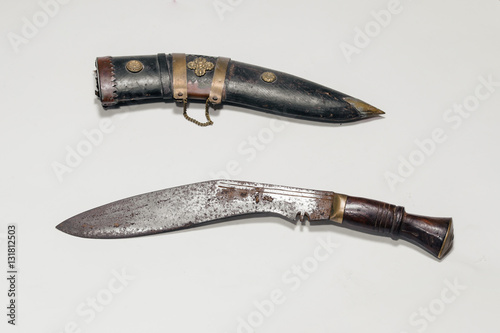 An old kukri knife from Nepal