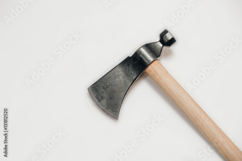 Close-up of a tomahawk