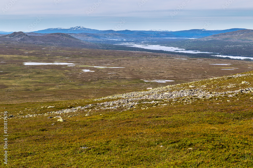 Mountain view at Grovelsjon, sweden