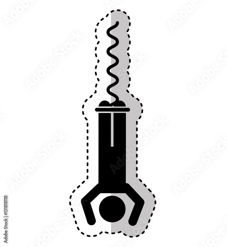 bungee jumping extreme sport vector illustration design