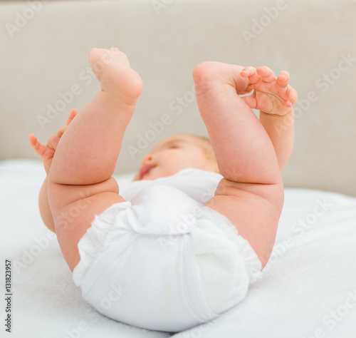 Healthy baby feet