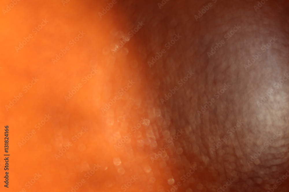 Fototapeta premium Closeup orange background texture. Blurry