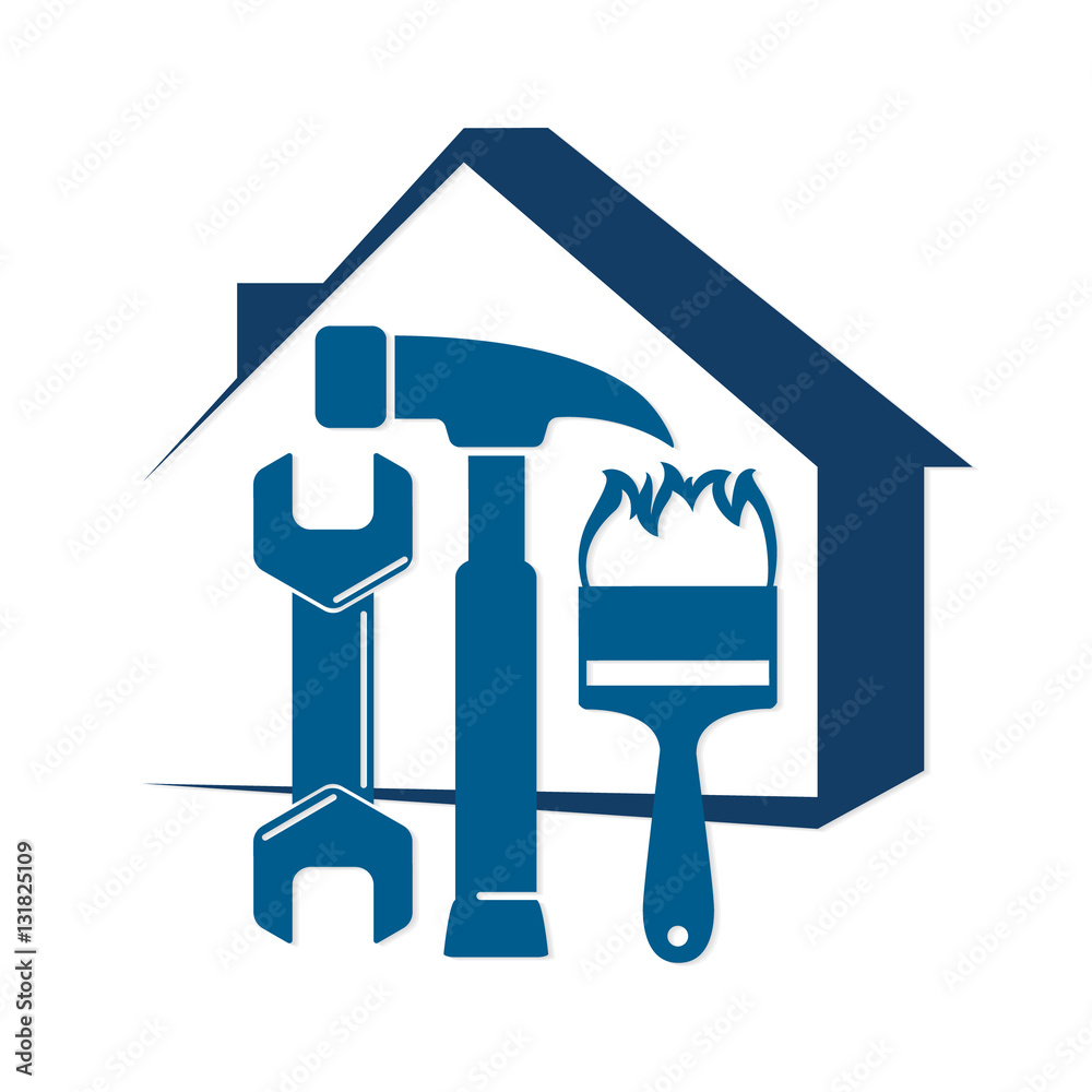 Home repair with a tool