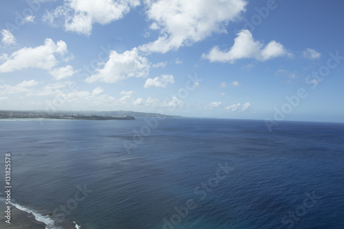View of coastline from Two Lovers Point in Guam