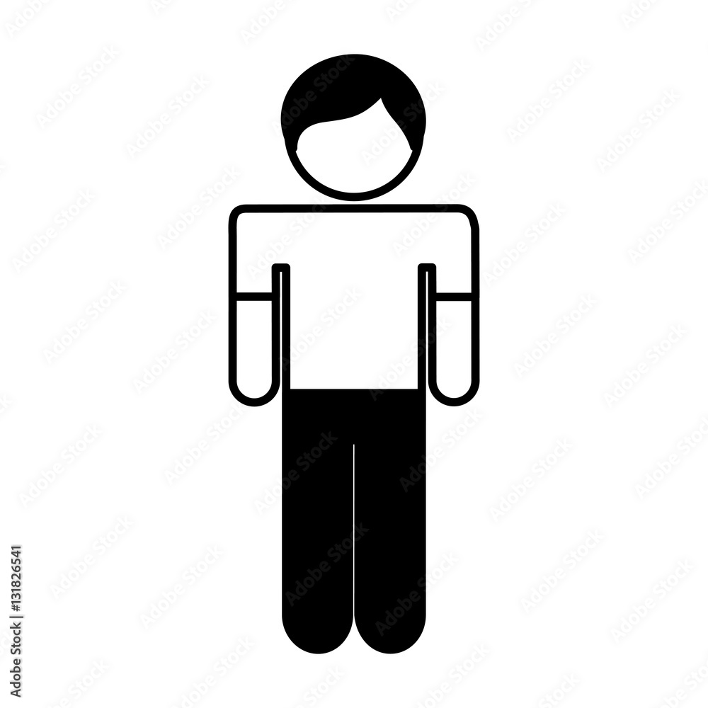 young man avatar character vector illustration design young man avatar character vector illustration design