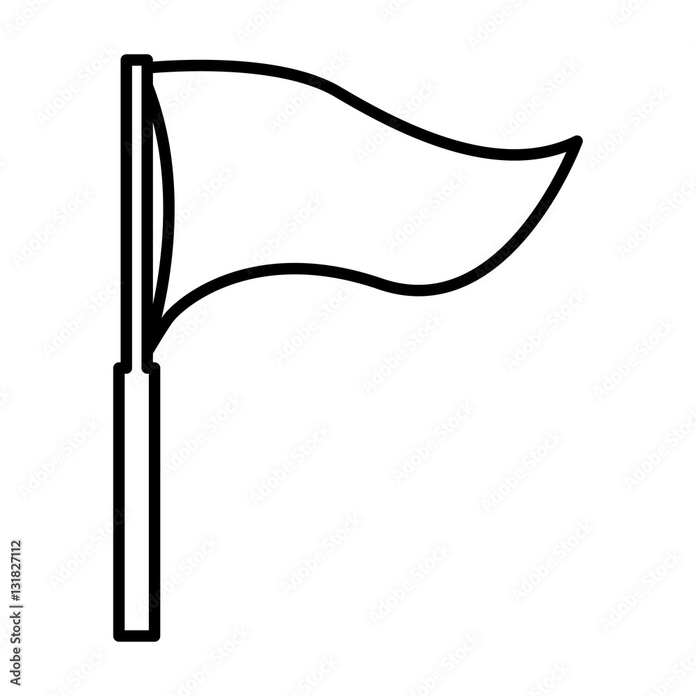 flag location isolated icon vector illustration design flag location isolated icon vector illustration design
