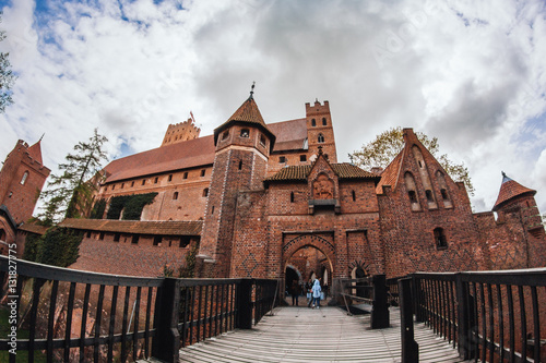 Obraz na płótnie Malbork castle w salonie