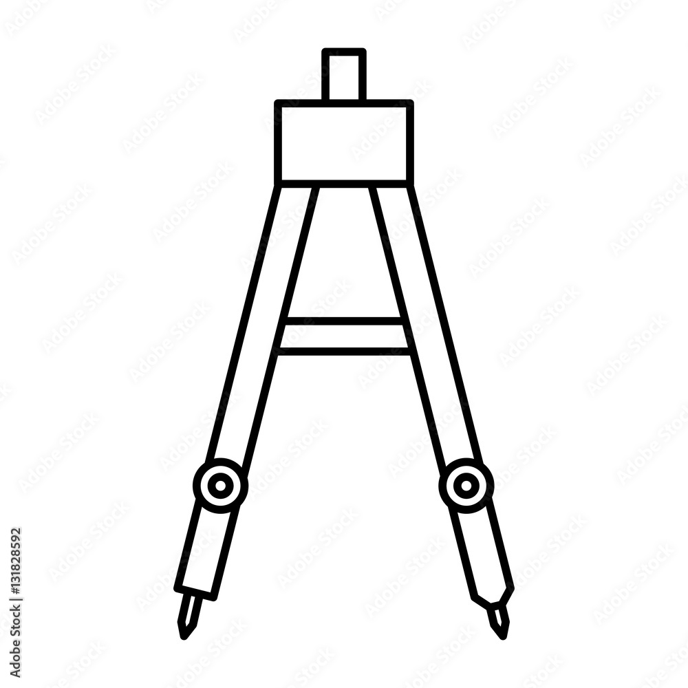 compass graphic tool isolated icon vector illustration design compass graphic tool isolated icon vector illustration design