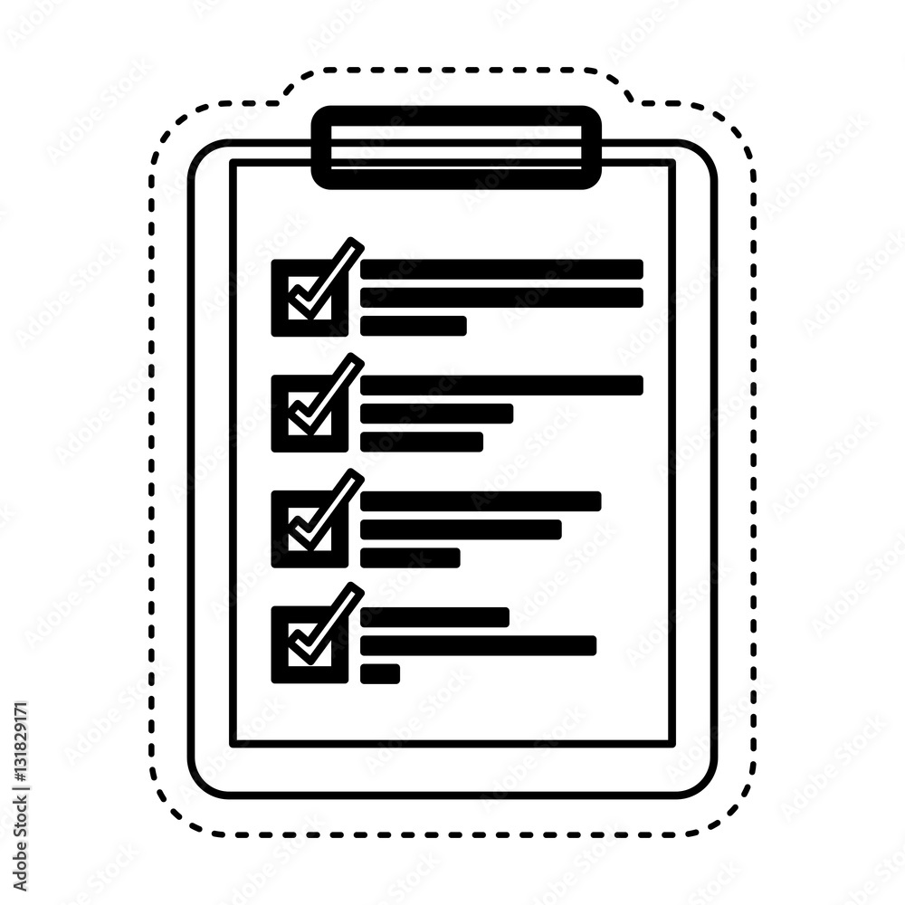 checklist clipboard isolated icon vector illustration design checklist clipboard isolated icon vector illustration design