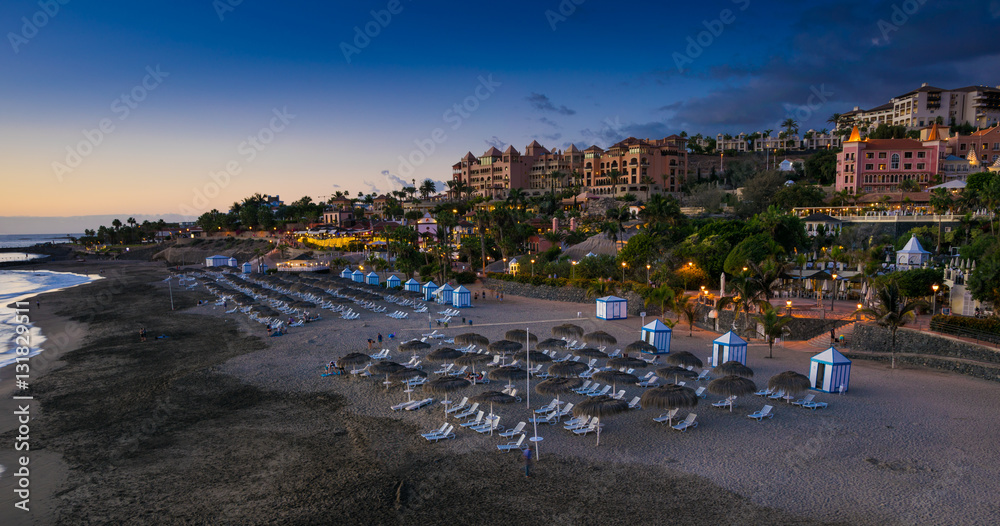 Playa Del Duque after sunset, Tenerife