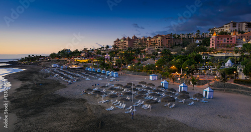 Playa Del Duque after sunset, Tenerife © tomikk