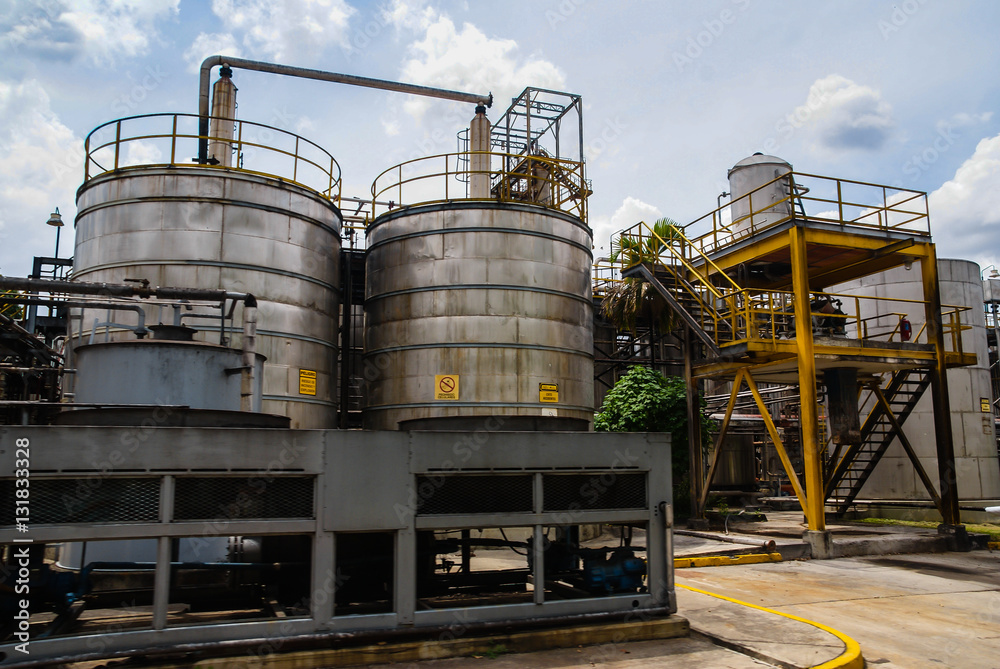 Obraz premium Industrial building.