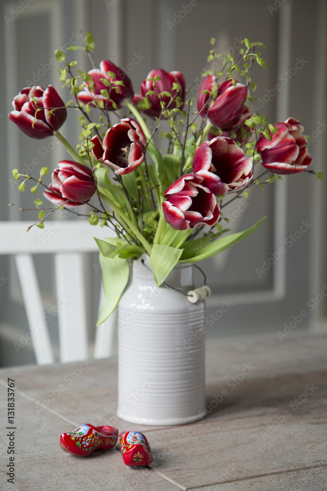 3dRose Keramikfliese 'Rosa Tulpen' – 6x6 Cm, Hochglanz, Für Wand Oder Arbeitsplatte