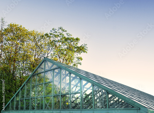 the solid glasshouse
