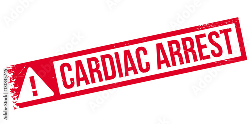 Cardiac Arrest rubber stamp