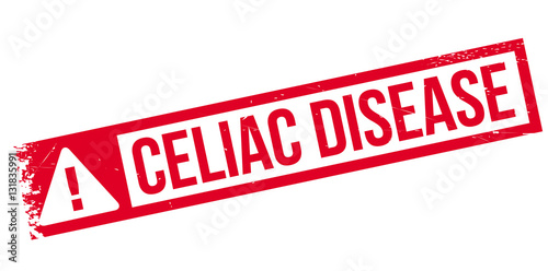 Celiac Disease rubber stamp