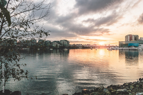 False Creek in Vancouver, Canada