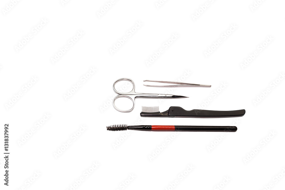 accessories to correction of eyebrows. accessories to correction of eyebrows.