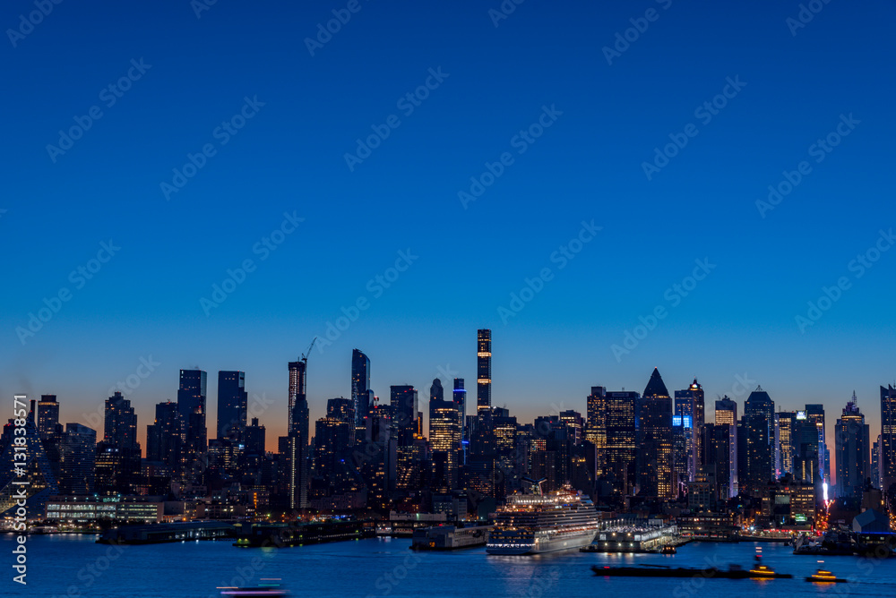 New York Manhattan skyline