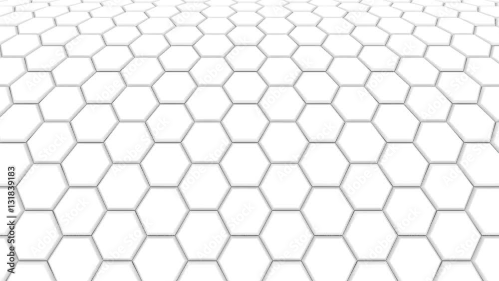 Hexagon Background Loop Full HD 3d Render Hexagon Background Loop Full HD 3d Render