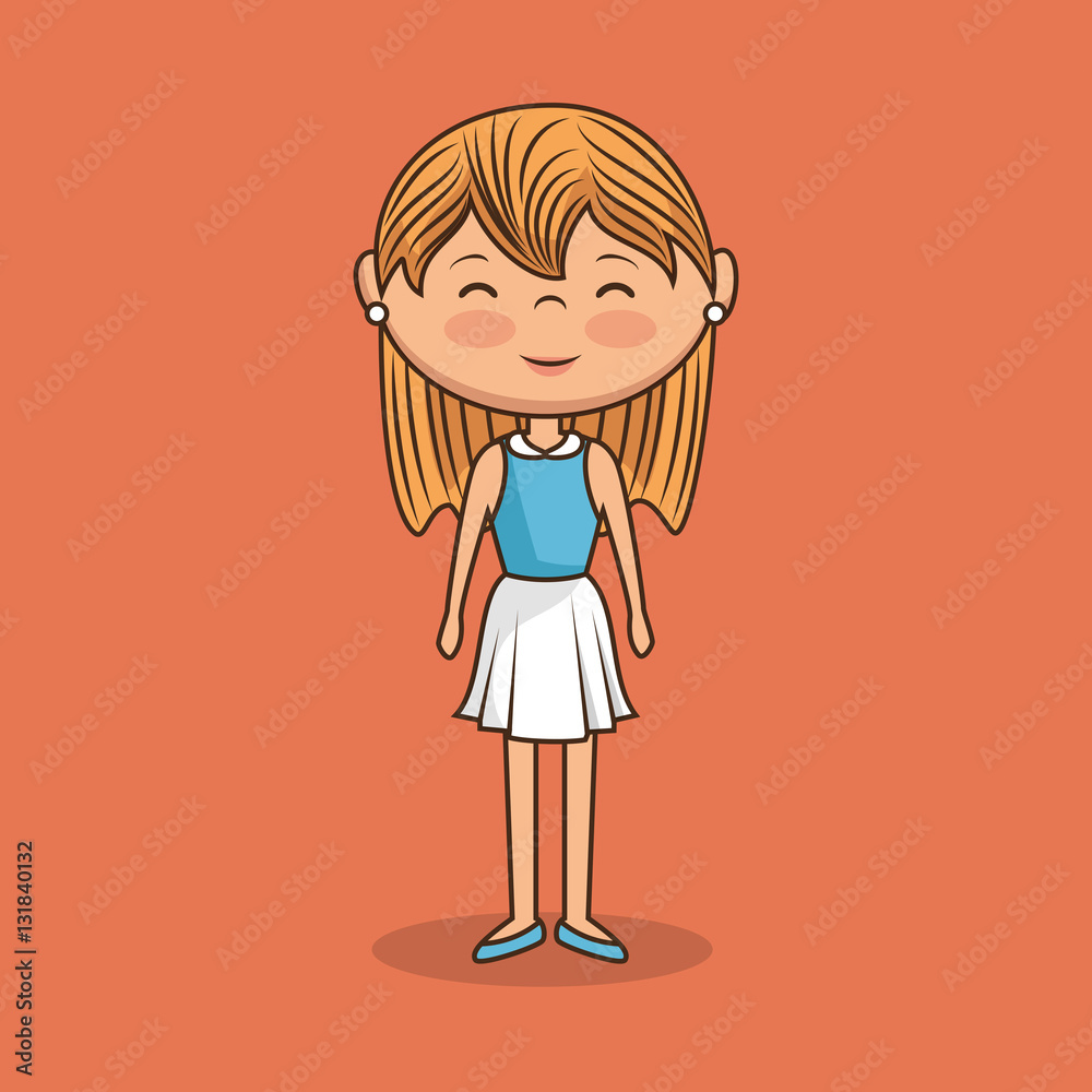 beautiful lady character icon vector illustration design beautiful lady character icon vector illustration design