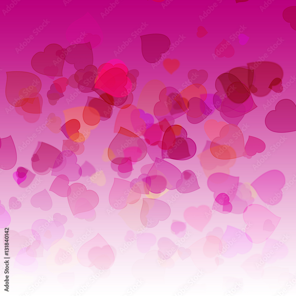 Background with a lot of hearts Background with a lot of hearts