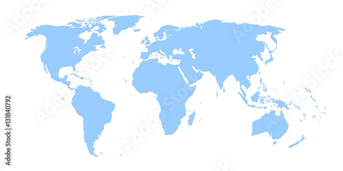 World map 