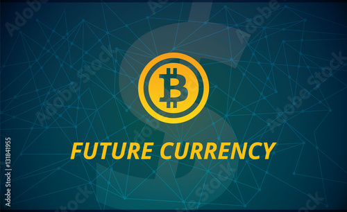 Fondo bitcoin vector