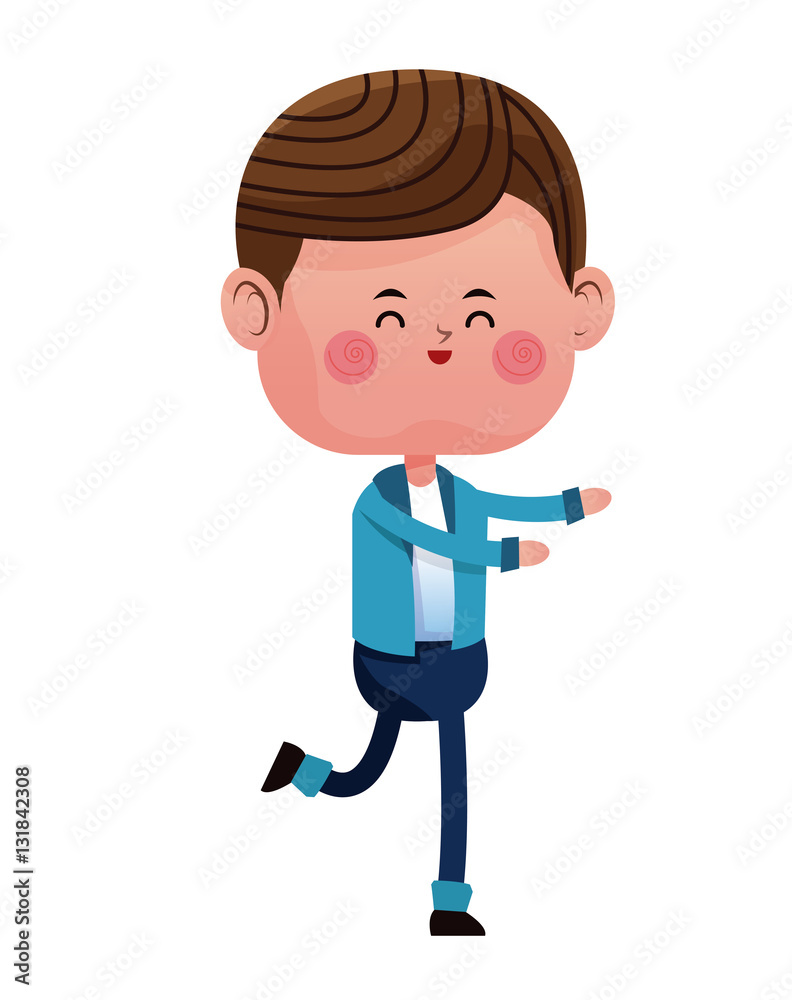 boy jump celebration love vector illustration eps 10 boy jump celebration love vector illustration eps 10